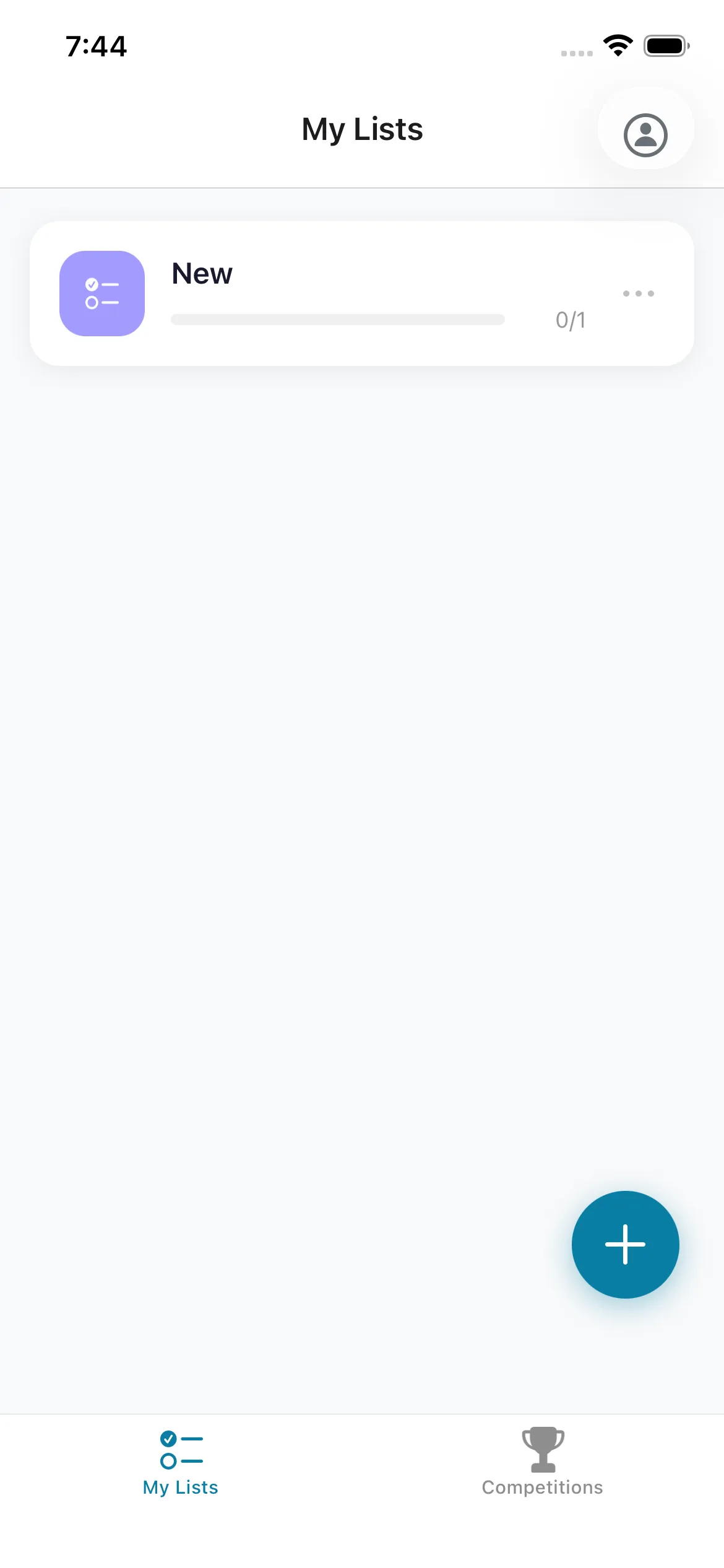 GoalPosition app screenshot